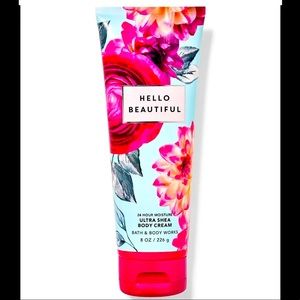 NWT Bath & Body Works Hello Beautiful Ultra Shea Body Cream